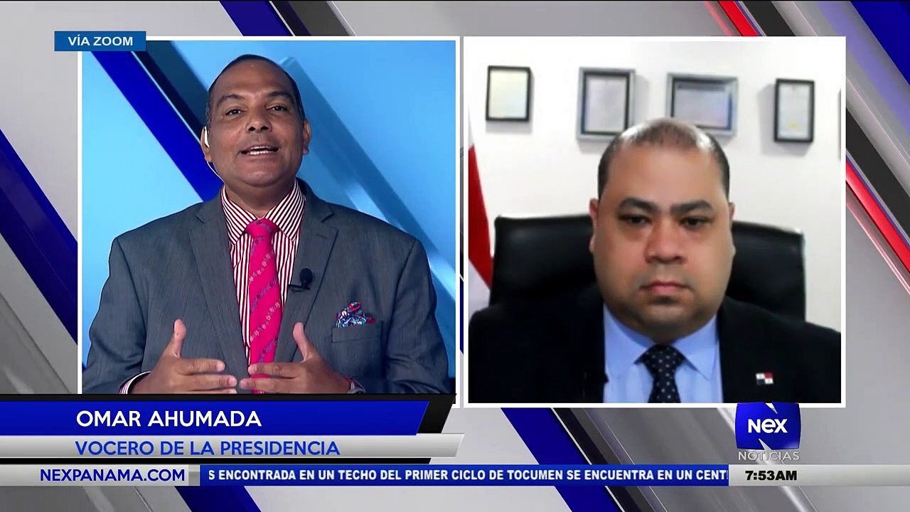 Entrevista a Omar Ahumada, vocero de la presidencia  - Nex Noticias