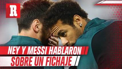 Neymar llamó a Messi para convencerlo de jugar juntos en el París
