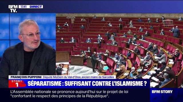 François Pupponi sur la loi séparatisme: L'État n'avait pas forcément les moyens juridiques d'agir efficacement