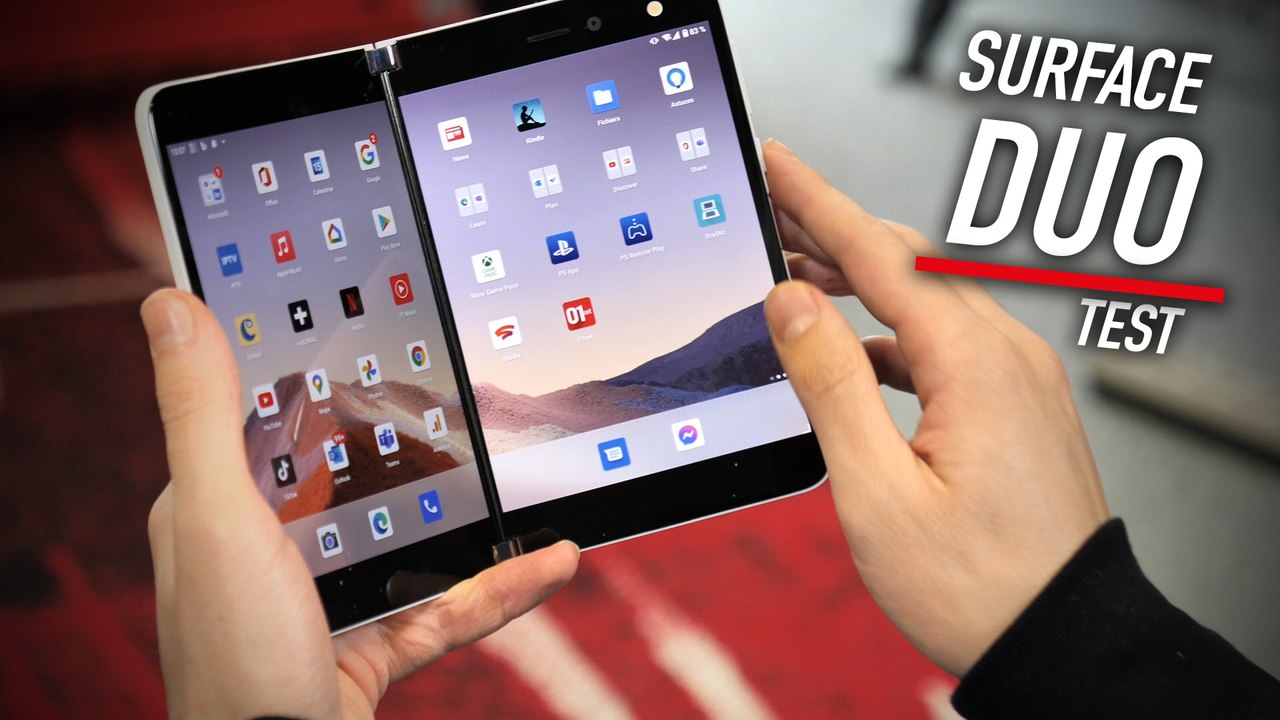 Test du Surface Duo, le smartphone à double écran de Microsoft