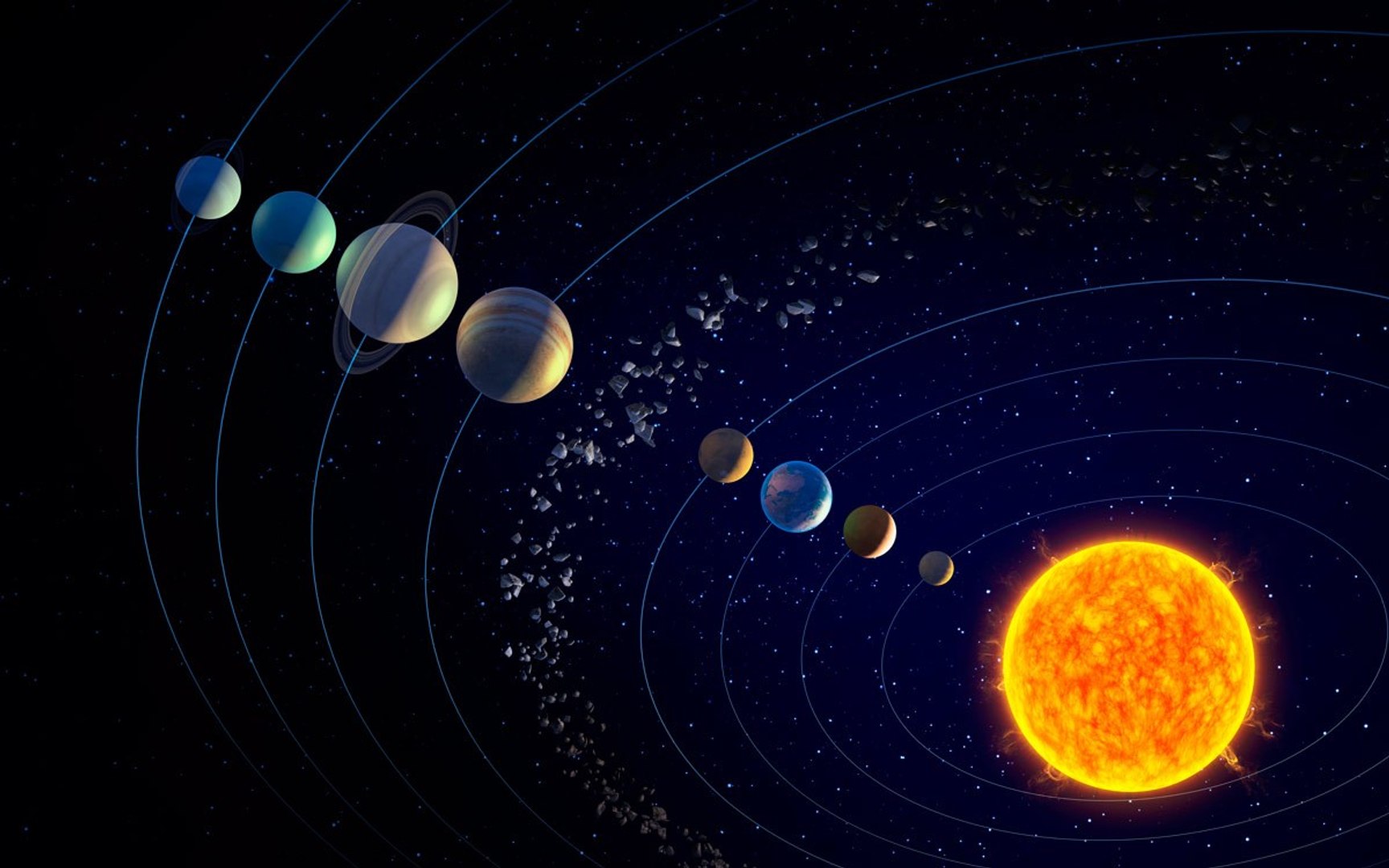 طول اليوم على كواكب المجموعة الشمسية - فيديو Dailymotion