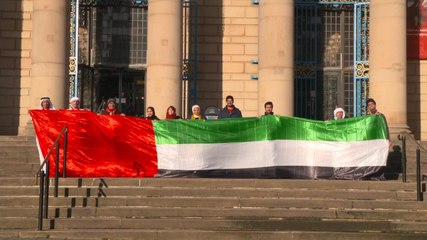 احتفال طلبة شيفيلد الإماراتيين باليوم الوطني