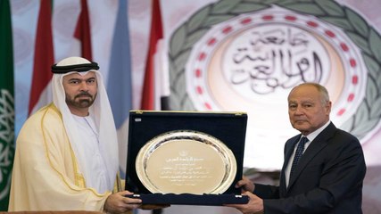 جامعة الدول العربية تمنح محمد بن راشد "درع العمل التنموي العربي"