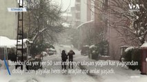 Kar Yağışı İstanbul’da Hayatı Felç Etti