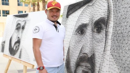 لوحات ملفتة من مسامير وخيوط