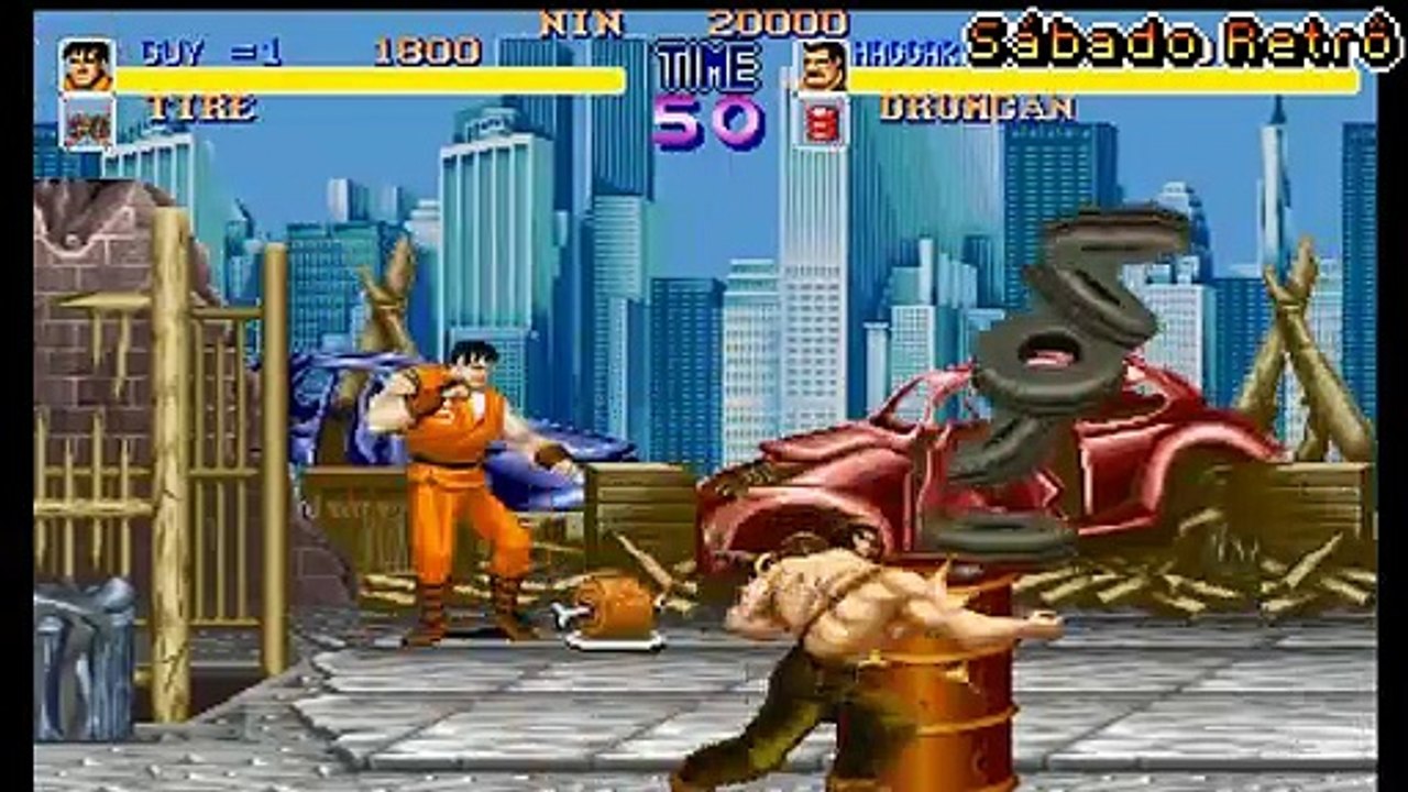 Sábado Retrô - Final Fight (CPS1 - Arcade)