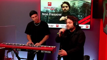 Noé Preszow en live dans #LeDriveRTL2 (16/02/21)