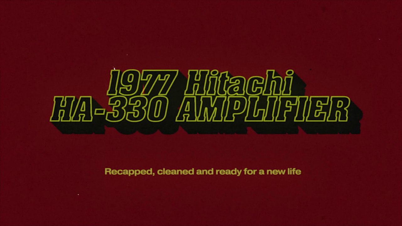 1977 Hitachi HA-330 Vintage Amplifier Restoration | Retro Repair Guy Episode 2