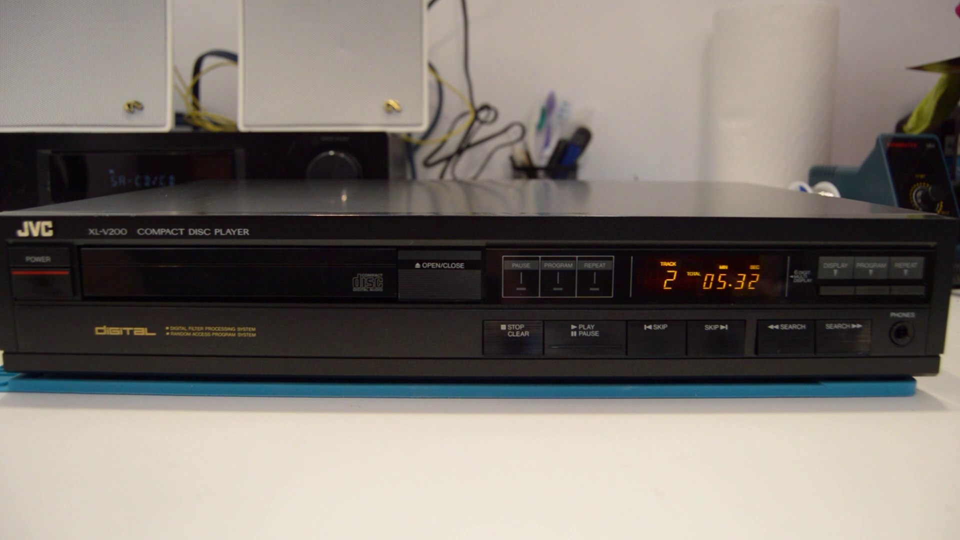 1986 Jvc Cd Player Restoration And Repair Retro Repair Guy Episode 3 Video Dailymotion