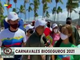 Temporadistas disfrutan de 121 playas aptas en Sucre en los Carnavales Bioseguros 2021