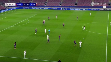 Kylian Mbappe Goal - Barcelona vs Paris Saint Germain 1-1 16/02/2021
