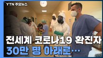 전세계 확진자 '30만 명' 아래로...넉 달여 만에 처음 / YTN