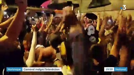 Martinique : malgré l’interdiction, le carnaval célébré