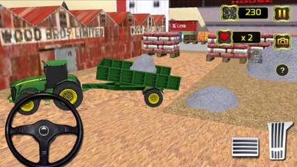 Tractor Remolque Cargando Cemento - Juego Android