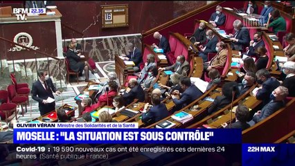 Olivier Véran sur la Moselle: "La situation est restée sous contrôle"