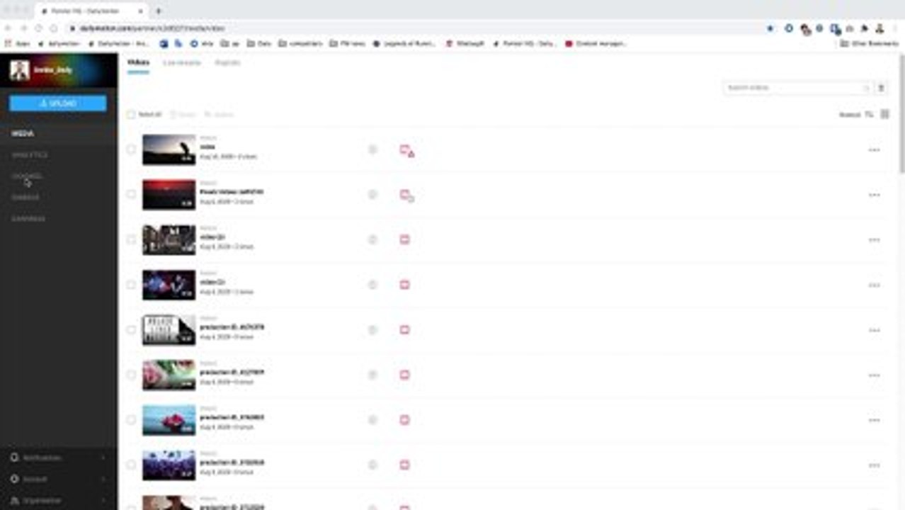 Publish to YouTube - old flow