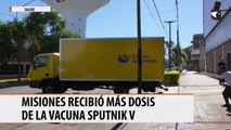 Misiones recibió más dosis de la vacuna Sputnik V