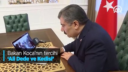 Bakan Koca’nın tercihi ‘Ali Dede ve Kedisi’