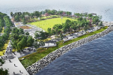 Here's What Manhattan's First Public Beach Will Look Like