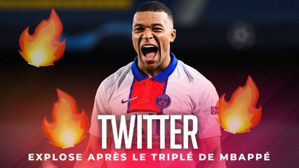TWITTER EXPLOSE APRÈS LE TRIPLÉ DE KYLIAN MBAPPÉ FACE AU BARÇA