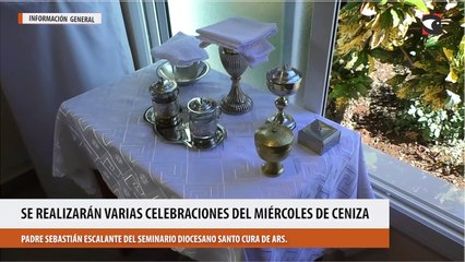 Se realizarán varias celebraciones del miércoles de Ceniza