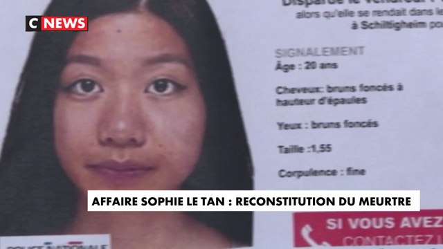 Affaire Sophie Le Tan : reconstitution du meurtre