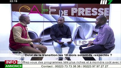 CAFÉ DE PRESSE DU 16 FÉVRIER 2021