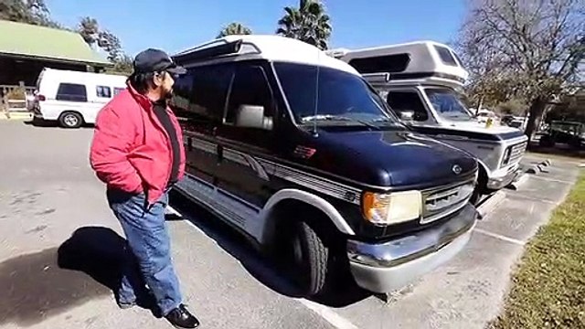 1994 Ford E-150 Econoline Starcraft Conversion Van Tour DIY Class B Camper Van Build RV VanLife