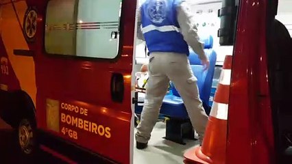 Motociclista de 21 anos fica ferido em acidente no São Cristóvão