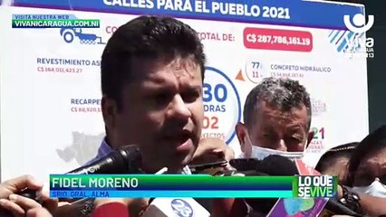 Proyecto vial beneficia a 450 mil protagonistas del distrito VI en Managua