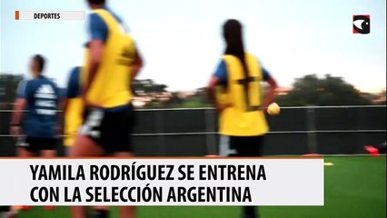 Yamila Rodriguez ya entrena con la seleccion