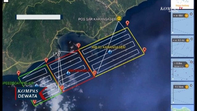SAR Gabungan Terjunkan Tim Penyelam Untuk Mencari 3 Pemancing Yang Hilang