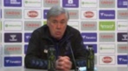 16e j. (en retard) - Ancelotti : "Notre objectif reste l'Europe"