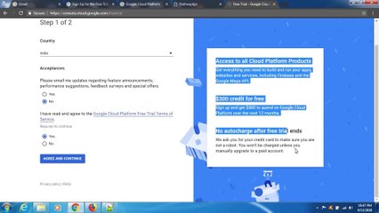 GCP Part-1 Setting Up A GCP Account (Google Cloud Account)