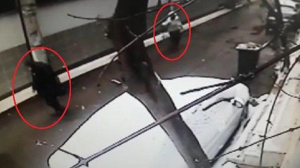 Gazetecinin silahlı saldırıya uğradığı anlar kamerada