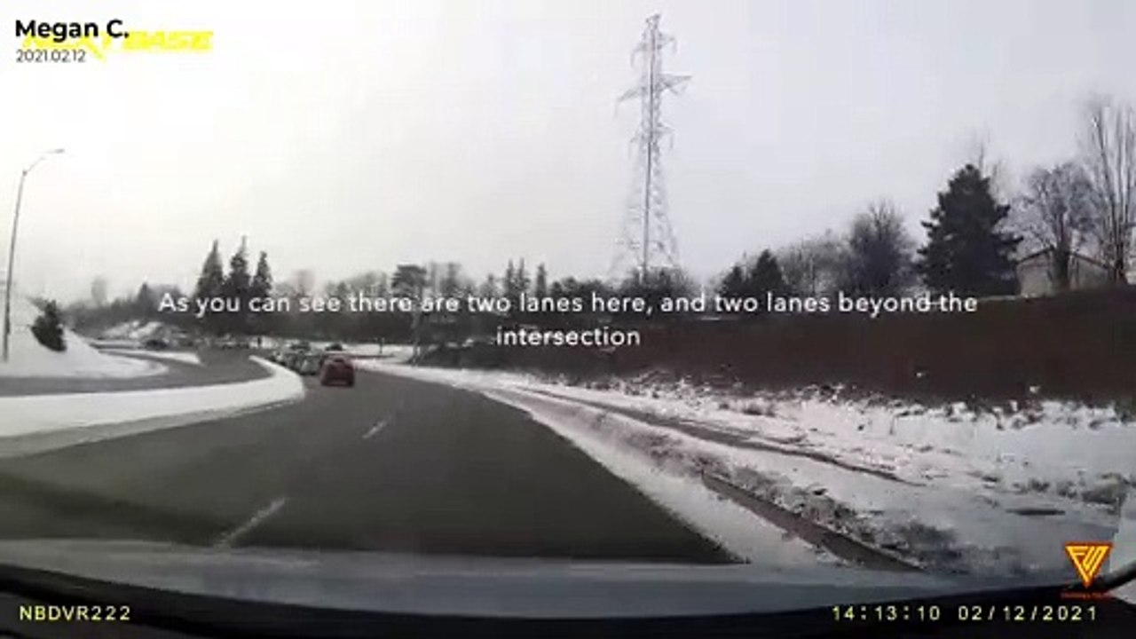 Driver Cuts Me Off 2021.02.12