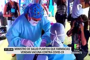 Ministro de Salud plantea que vacunas para adultos mayores sean vendidas en boticas