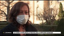 La crise complique le travail de la députée Sanquer