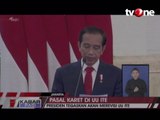 Jokowi Minta DPR Revisi Pasal-pasal Karet di UU ITE