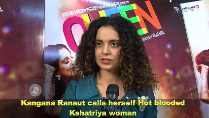 Kangana Ranaut INSULTS Twitter, Calls Herself Hot blooded Kshatriya Woman