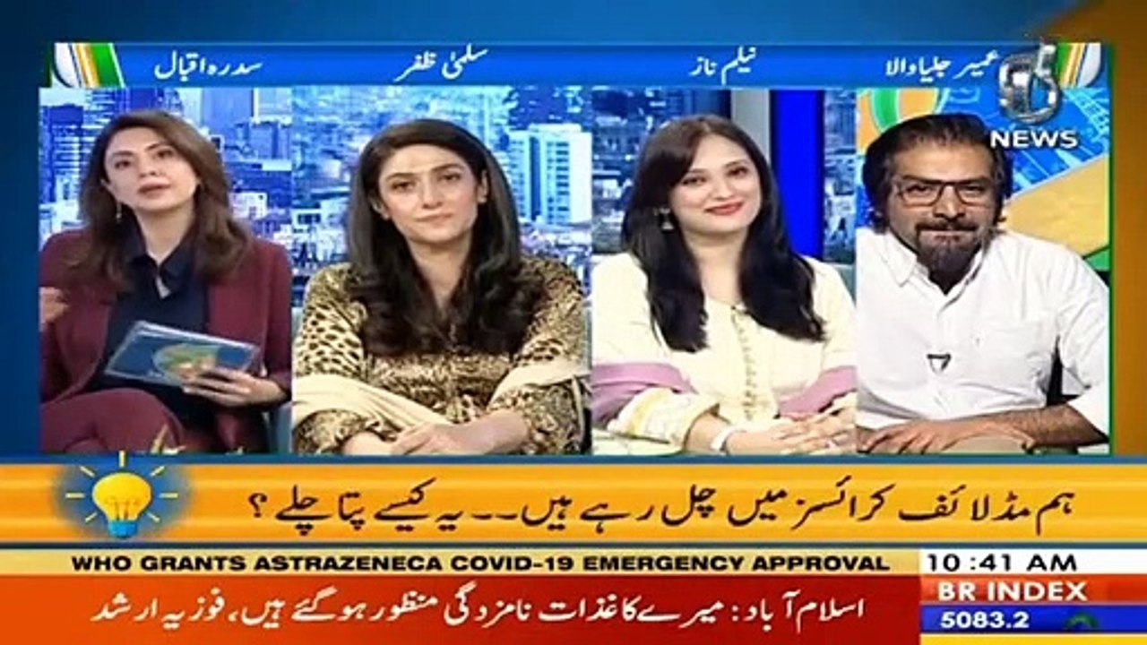 Aaj Pakistan with Sidra Iqbal | 17th Feb 2021 |Mid Life Crises | Aaj News | Part 6