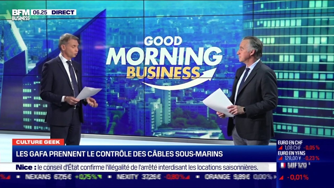 Culture Geek : Les GAFA prennent le contrôle des câbles sous-marins par Frédéric Simottel - 17/02