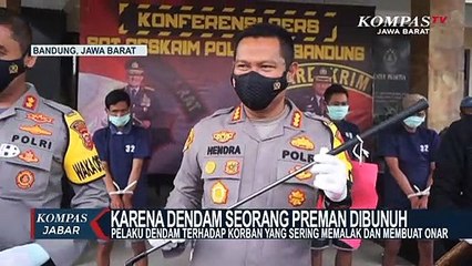 Karena Dendam! Seorang Preman di Cileunyi Dibunuh