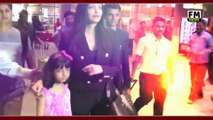 Aishwarya Rai Bachchan with daughter Aradhya Bachchan spotted at mumbai airport