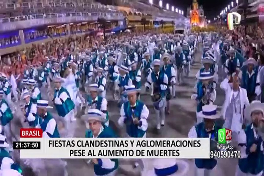 Brasil: fiestas clandestinas convertidas en una amenaza en la lucha contra la COVID-19