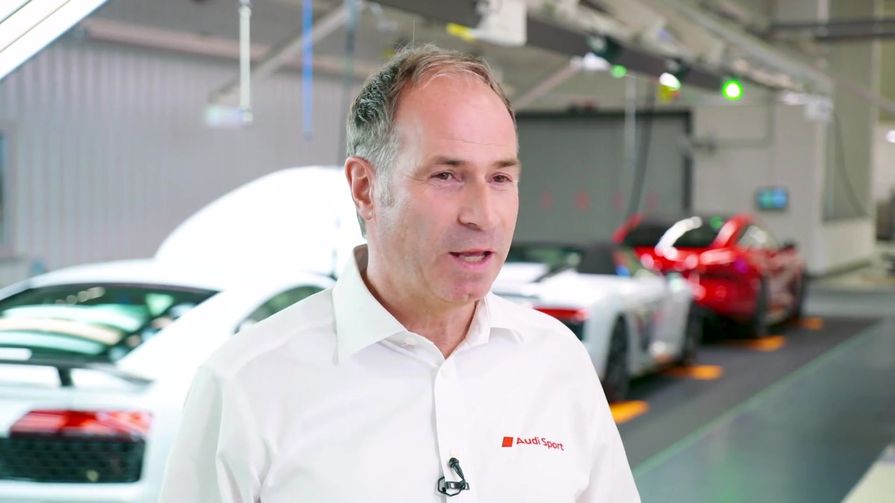 Audi e-tron GT Böllinger Höfe - Interview Wolfgang Schanz