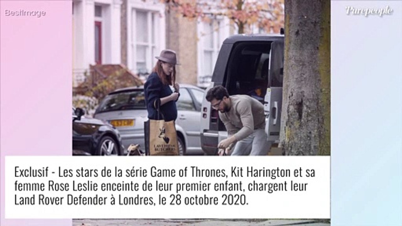 Kit Harington et Rose Leslie sont parents ! Le sexe du bébé révélé, première sortie à trois