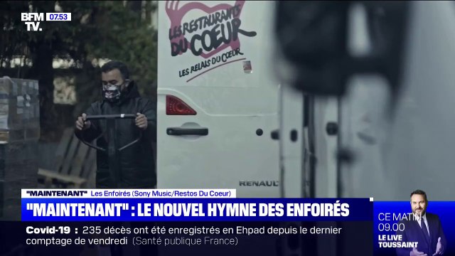 Les Enfoirés 2021 dévoilent le clip de leur nouvel hymne Maintenant