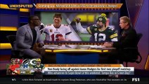 UNDISPUTED - Shannon Bucs vs Packers is a Super Bowl game, and Aaron Rodgers will beat Tom Brady