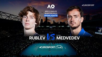 Medvedev trop fort pour Rublev : le résumé de sa victoire
